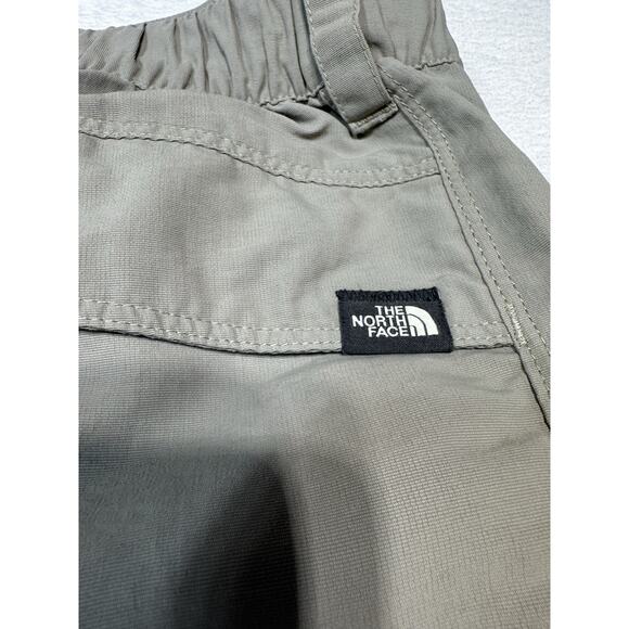 The North Face Pants Mens XL Khaki Tan Convertible Zip Off Belted Hiking 34-36” - Picture 7 of 8